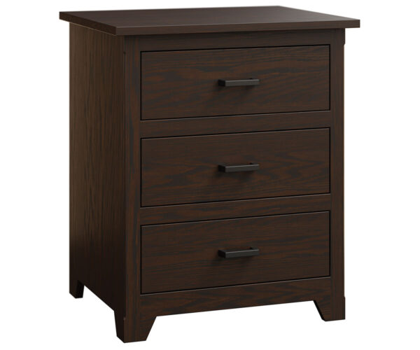 Shaker 3 Drawer Nightstand